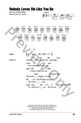 Nobody Loves Me Like You Do Guitar and Fretted sheet music cover